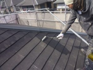 屋根シーラー塗装